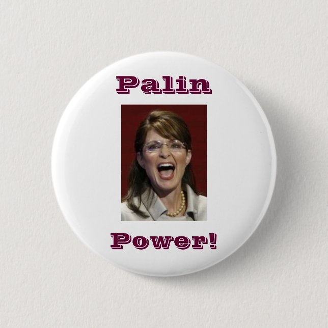 Palin Power! -button Pinback Button (Front)