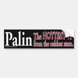 Palin-The Hottest VP Bumper Sticker