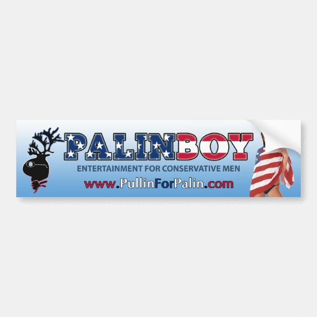 PALINBOY Bumper Sticker (Front)