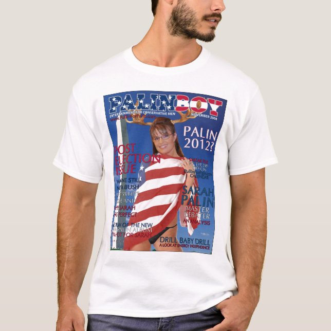 PALINBOY - I Pulled For Palin T-Shirt (Front)