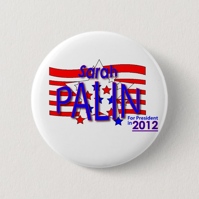 PalinZaz Pinback Button (Front)
