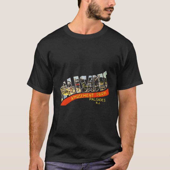 Palisades Amuset Park New Jersey T-Shirt (Front)