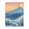 Palisades Tahoe California Ski vacation Postcard