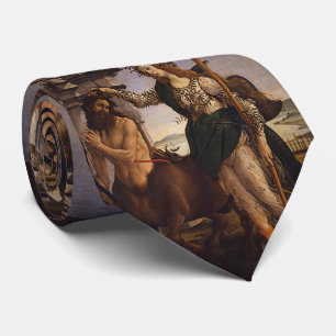 Pallas and the Centaur by Botticelli Neck Tie