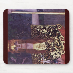 Pallas Athena By Klimt Gustav Mouse Pad