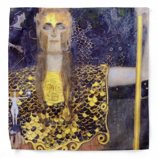 Pallas Athena, Gustav Klimt Bandana (Front)