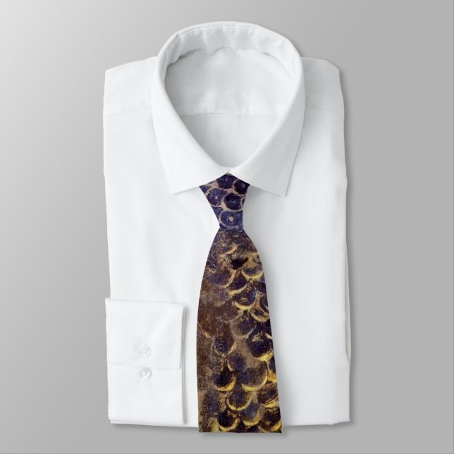 Pallas Athena, Gustav Klimt Neck Tie (Tied)