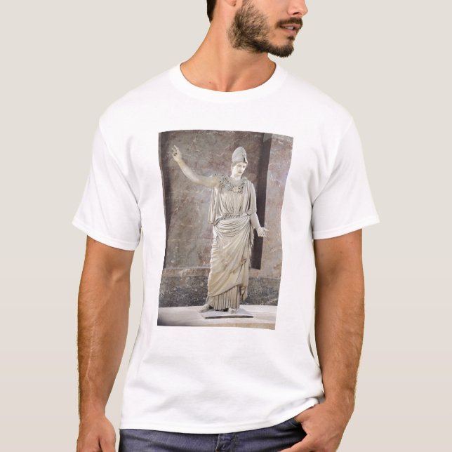 Pallas de Velletri, statue of helmeted Athena T-Shirt (Front)