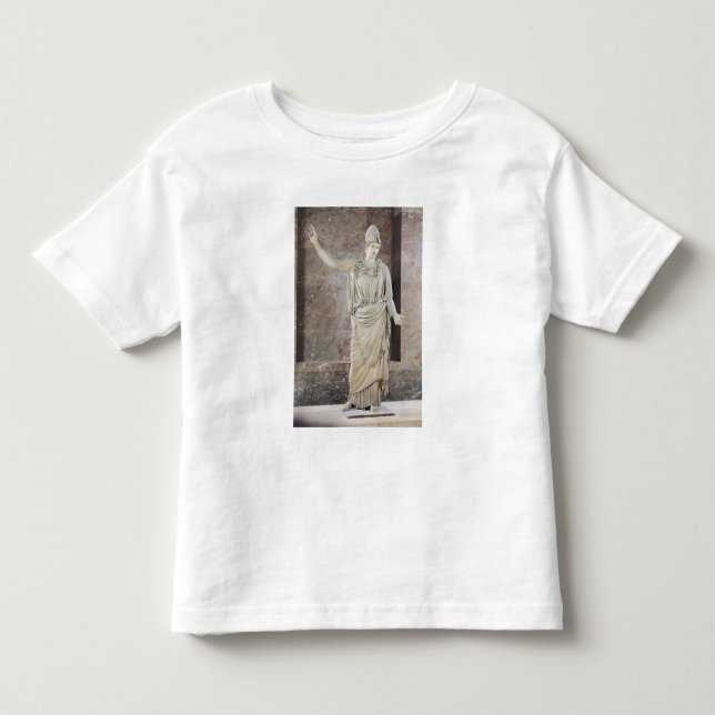 Pallas de Velletri, statue of helmeted Athena Toddler T-shirt (Front)