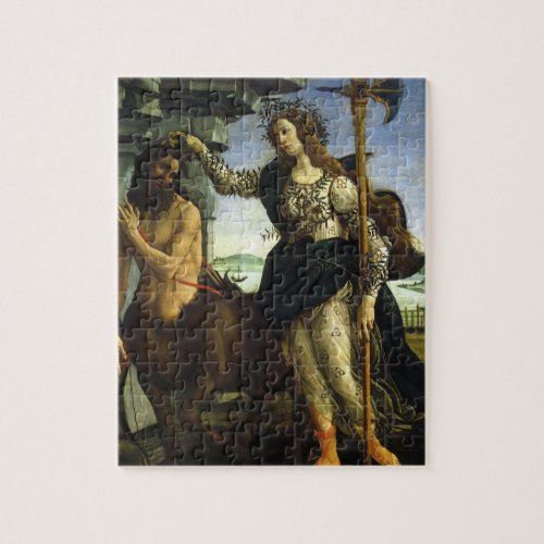 Pallas Minerva and Centaur by Sandro Botticelli Jigsaw Puzzle