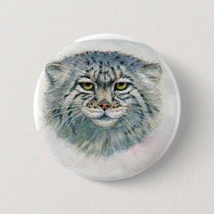 Pallas's Cat 862 Pinback Button