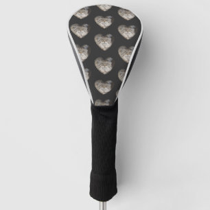 Pallat Cat Heart Golf Head Cover