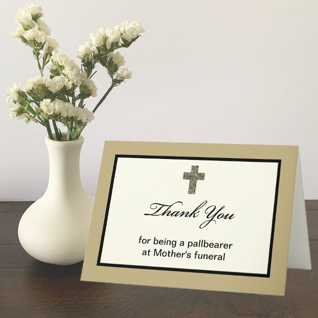 Pallbearer Thank You Card (Creator Uploaded)