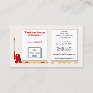 Pallet Jack Standard, 3.5" x 2.0" Business Card