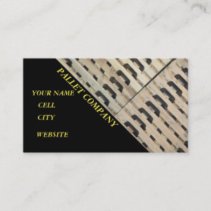 Pallet Product Storage  Business Card