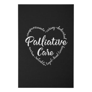 Palliative Care, Hospice, hospice worker Faux Canvas Print