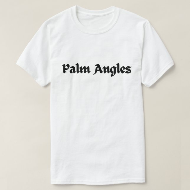 Palm Angles Tropical T-Shirt (Design Front)