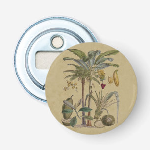 Palm Antique Tropical Fruit Botanical Art Bottle Opener