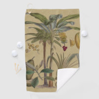 Palm Antique Tropical Fruit Botanical Art