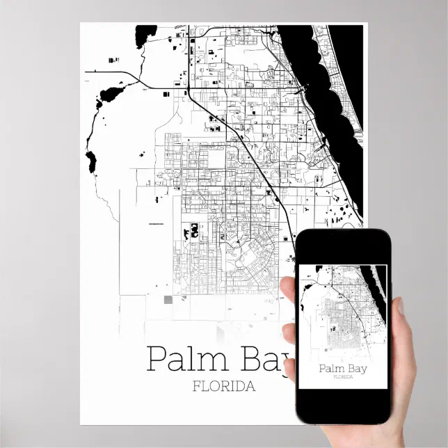 Palm Bay Map Florida City Map - Palm Bay Map Florida City Map Poster R9d264ae74f2f4702862e2751bfe4ea88 A8czbs 644.webp