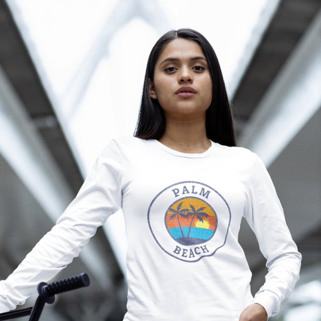 Palm Beach, Aruba Faded Classic Style T-Shirt (Creator Uploaded)