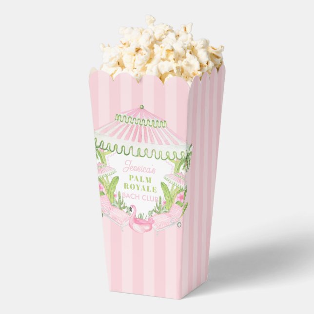 Palm Beach Cabana Bach Club | Bachelorette  Favor Boxes (Popped)