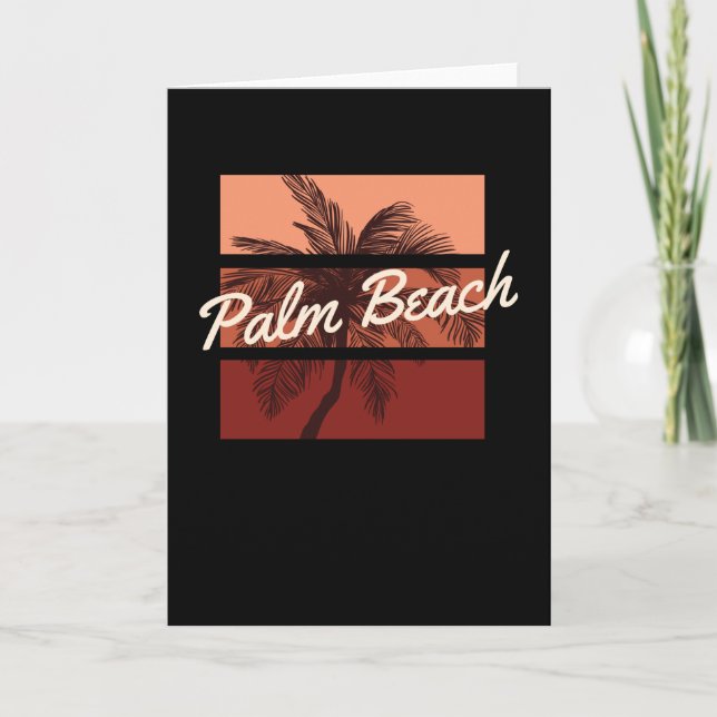 Palm Beach Card (Front)