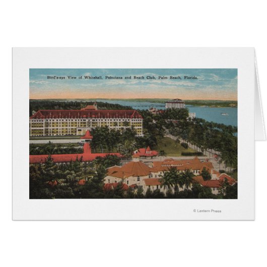 Palm Beach, FL - Whitehall, Poinciana, Beach (Front Horizontal)