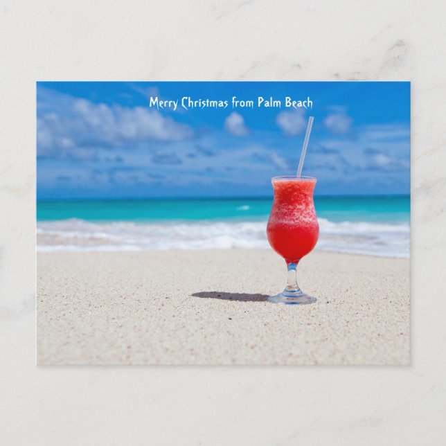 Palm Beach .Florida Greeting Postcard (Front)