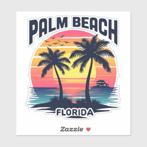 PALM BEACH FLORIDA STICKER