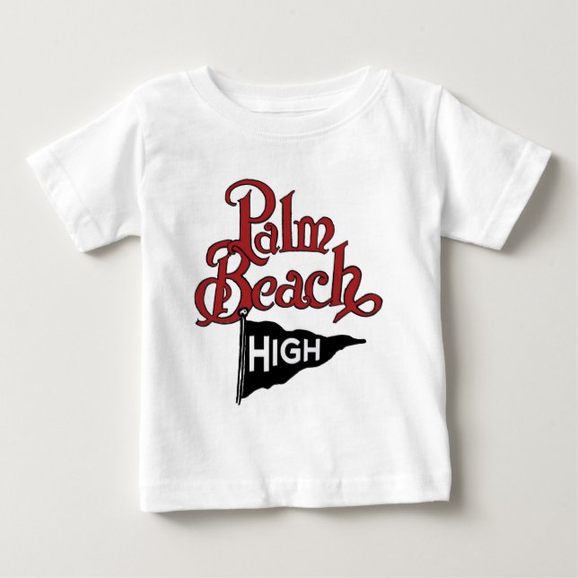 Palm Beach High #1 Baby T-Shirt (Front)