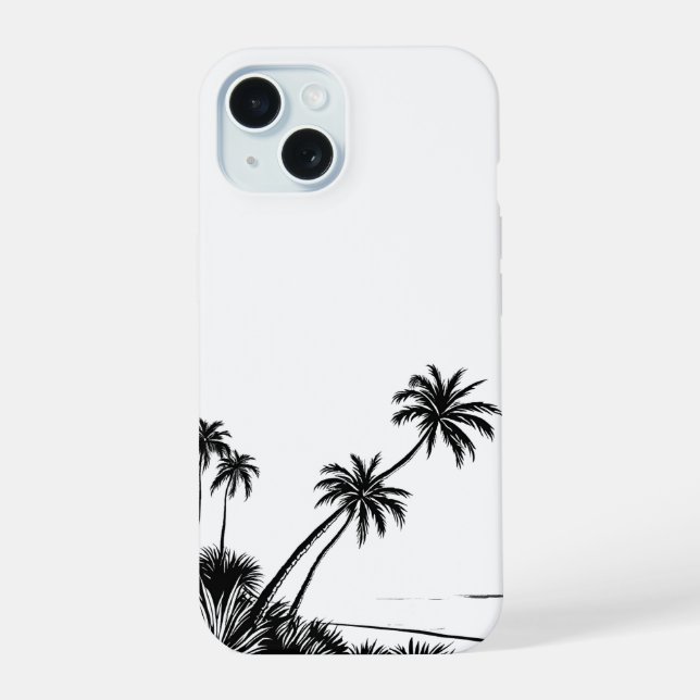 Palm Beach Iphone Case (Back)