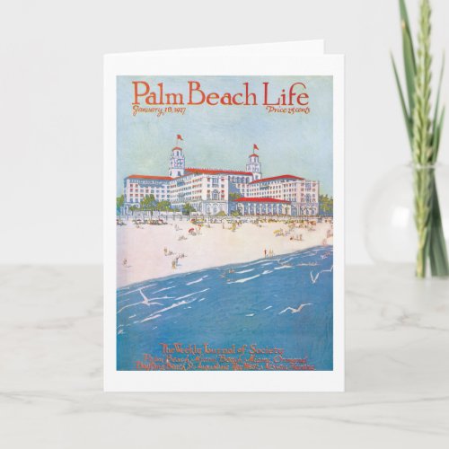 Palm Beach Life 11 note card