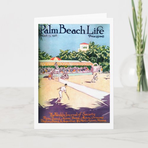 Palm Beach Life 12 note card