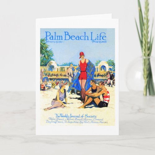 Palm Beach Life 13 note card