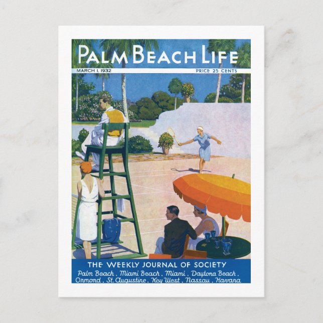 Palm Beach Life #14 postcard (Front)