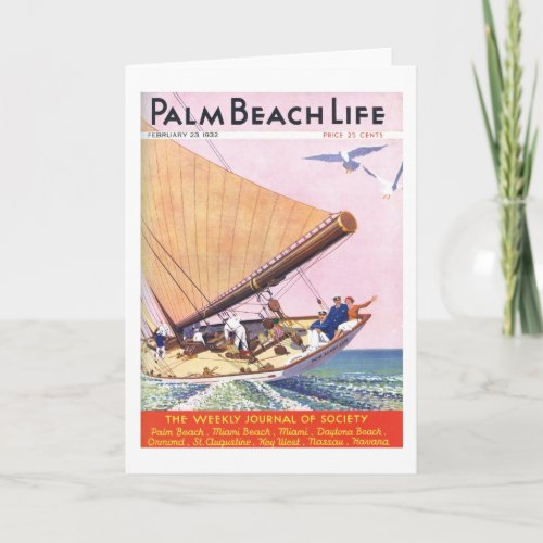 Palm Beach Life 15 note card