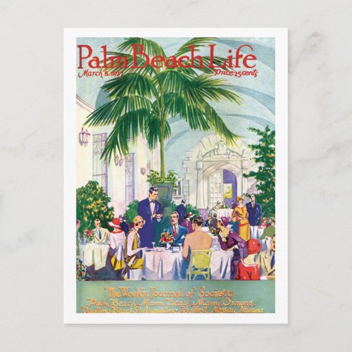 Palm Beach Life 16 postcards