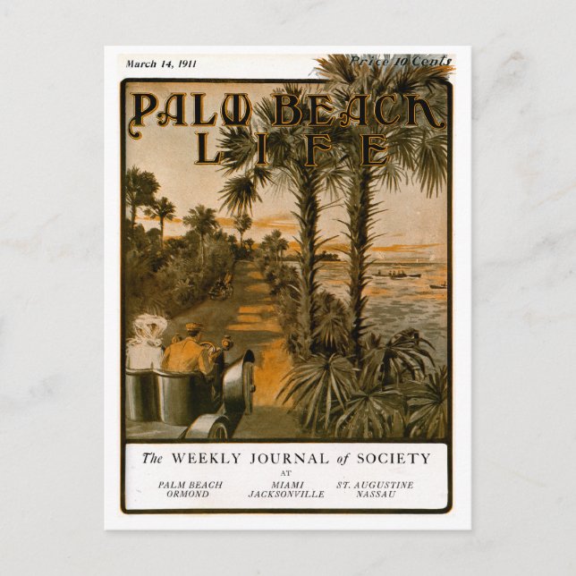 Palm Beach Life #17 postcard (Front)