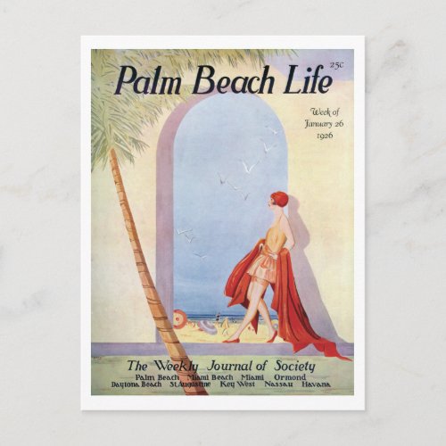 Palm Beach Life 18 postcard