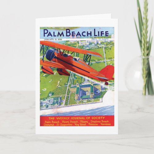 Palm Beach Life 1 note card