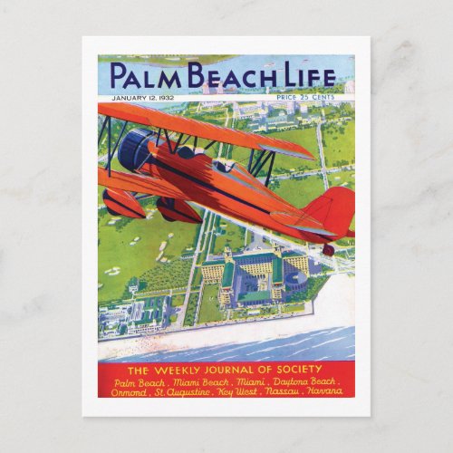 Palm Beach Life 1 postcard
