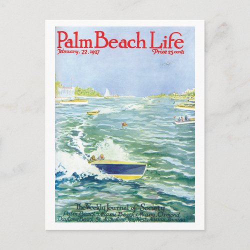 Palm Beach Life 2 postcard