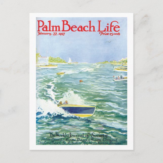 Palm Beach Life #2 postcard (Front)