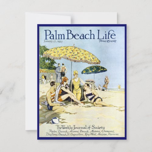 Palm Beach Life #3 invitation
