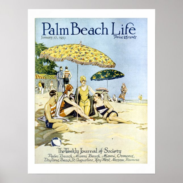 Palm Beach Life #3 print (Front)