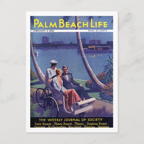 Palm Beach Life 4 postcard