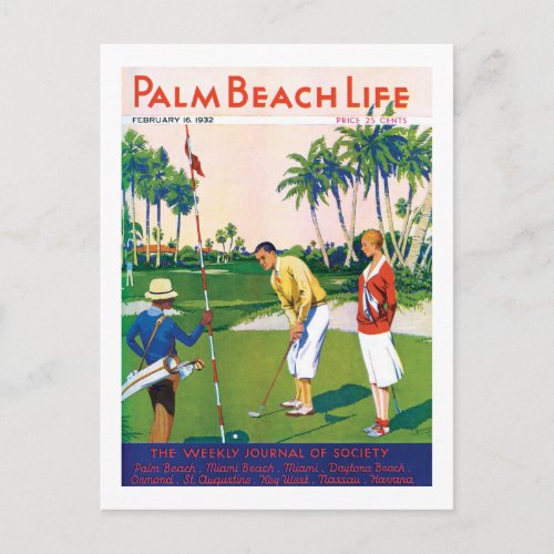 Palm Beach Life 5 postcard