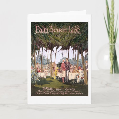 Palm Beach Life 7 note card