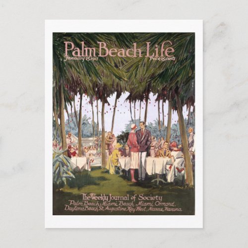 Palm Beach Life 7 postcard